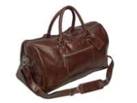 Weekendbag PIERRE Buffalo-skinn brun