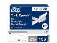 Tørkeark TORK Advance multif 2L H2 (136
